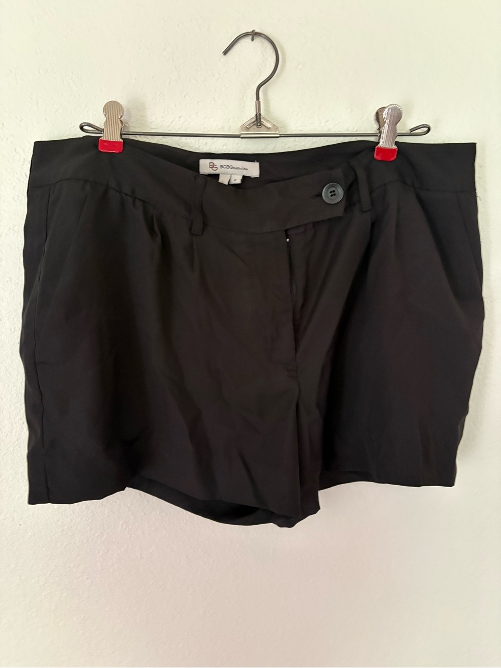 BCBGeneration Black Tailored Shorts